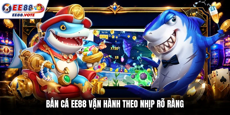 Bắn cá EE88 vận hành theo nhịp rõ ràng